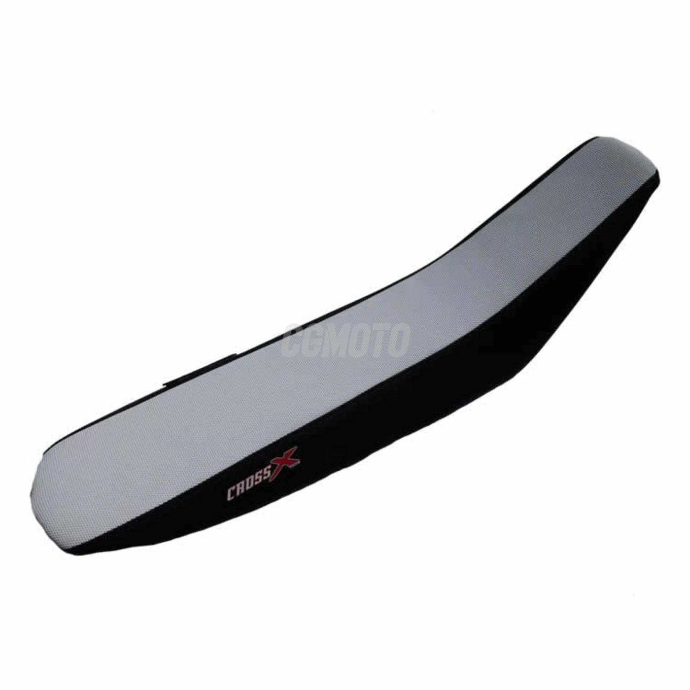 Housse de selle HONDA CRF 250 04-09 CRFX 250 04-16 CRF 450 05-08 CRFX 450 05-16 TOP WHITE- SIDE BLACK (M110-2WB)