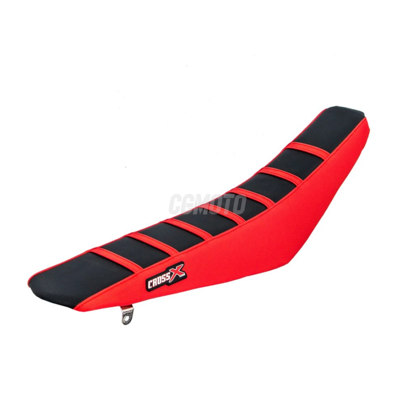 Housse de selle HONDA CRF 250 10-13 CRF 450 09-12 TOP BLACK- SIDE RED-STRIPES RED (M112-3BRR)