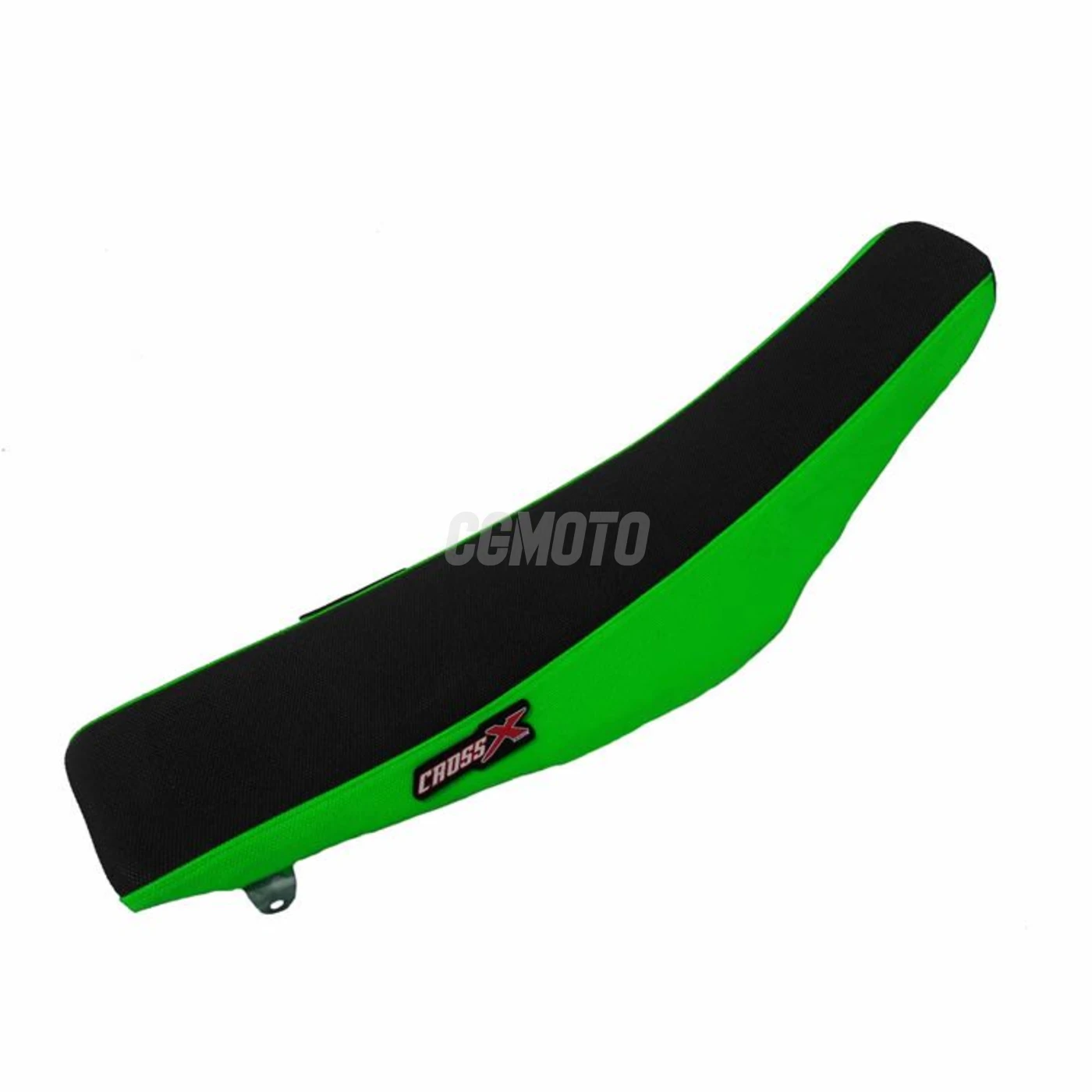 Housse de selle KAWASAKI KFX 450 2019 - 2020 TOP BLACK- SIDE GREEN (M220-2BG)