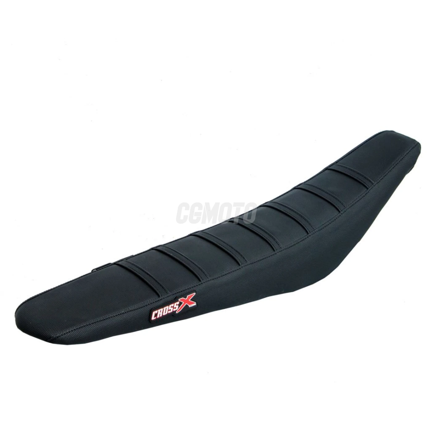 Housse de selle KTM SX-SXF 125-525 11-15 SX 250 16 EXC 12-16 TOP BLACK- SIDE BLACK-STRIPES BLACK (M514-3BBB)