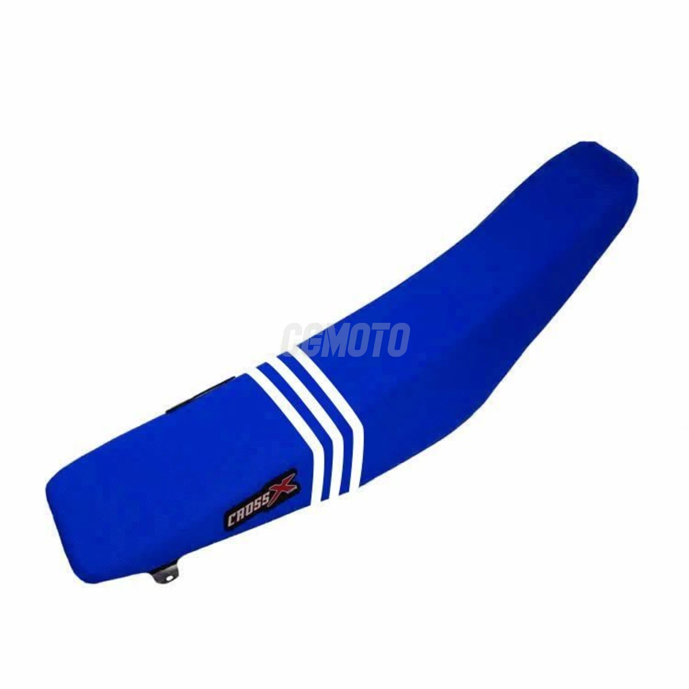 Housse de selle KTM SXF 250-450 16-18 SX 125-150 16-18 SX 250 17-18 EXC 17-19 COLOR BLUE - STRIPES 3 WHITE(M518-3USA)