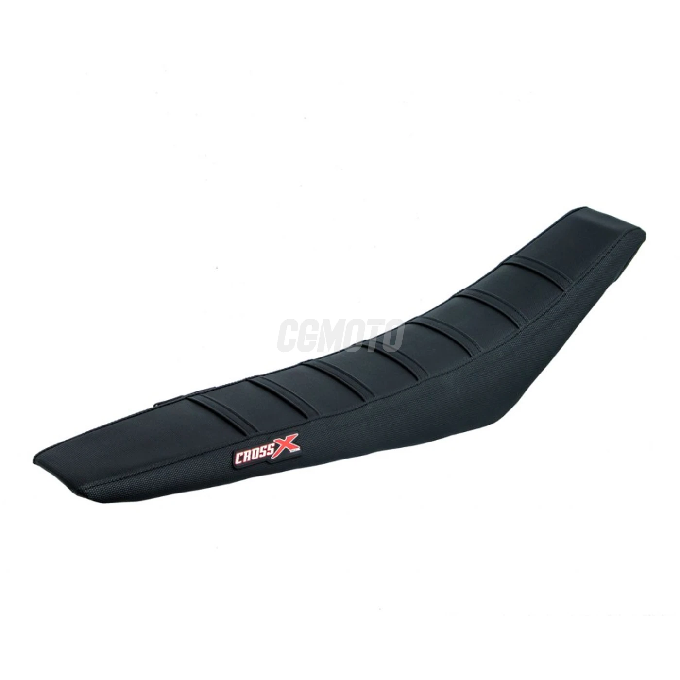 Housse de selle HUSQVARNA TE-TC 05-07 WR-CR-SM 125 06-08 WR 250 06-13 TOP BLACK- SIDE BLACK-STRIPES BLACK (M611-3BBB)