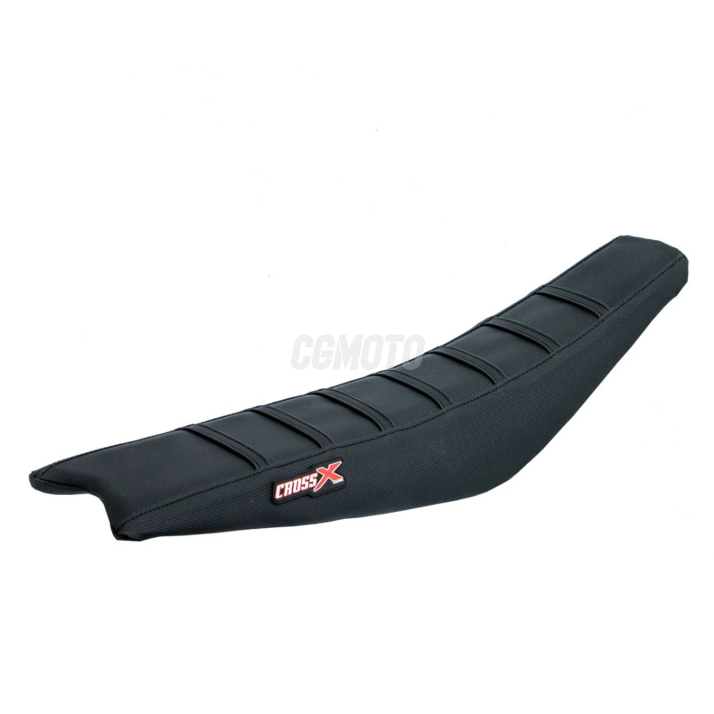 Housse de selle GASGAS EC-ECF 2007-2011 TOP BLACK- SIDE BLACK-STRIPES BLACK (M810-3BBB)