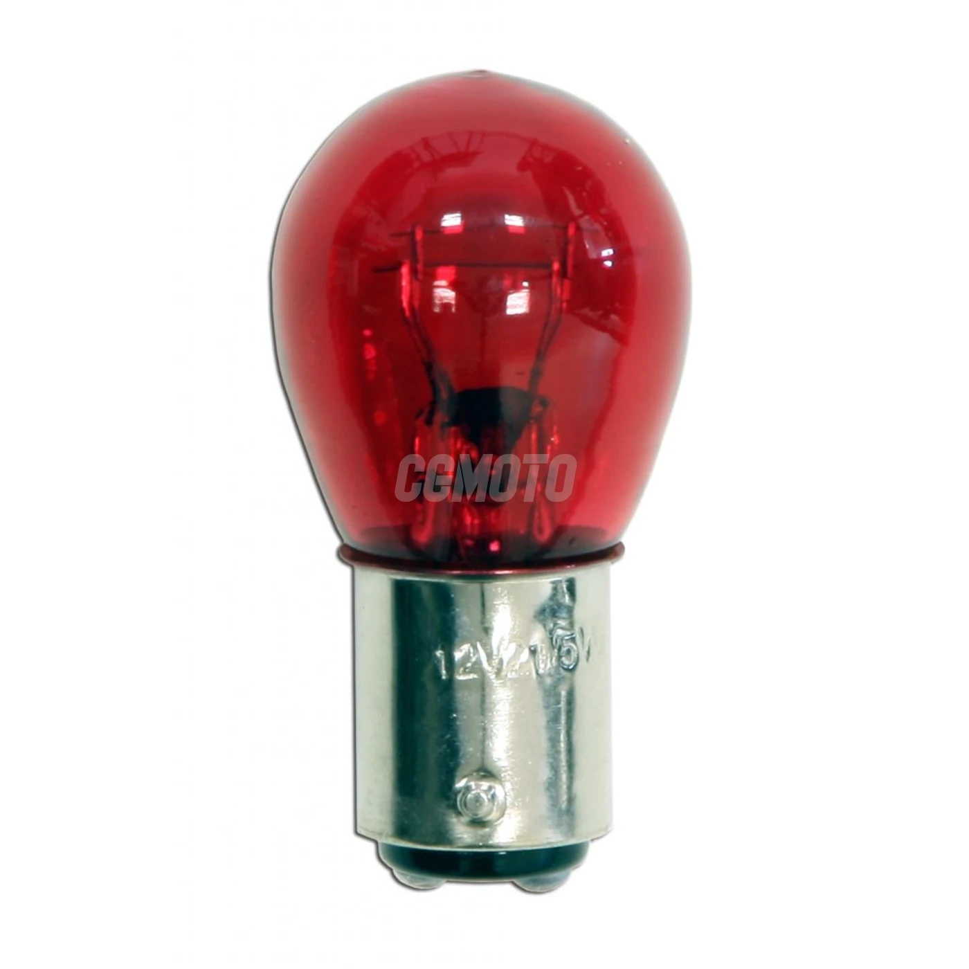 Ampoule Stop 2 Fils Rouge - 12V 21/5W Bay15d