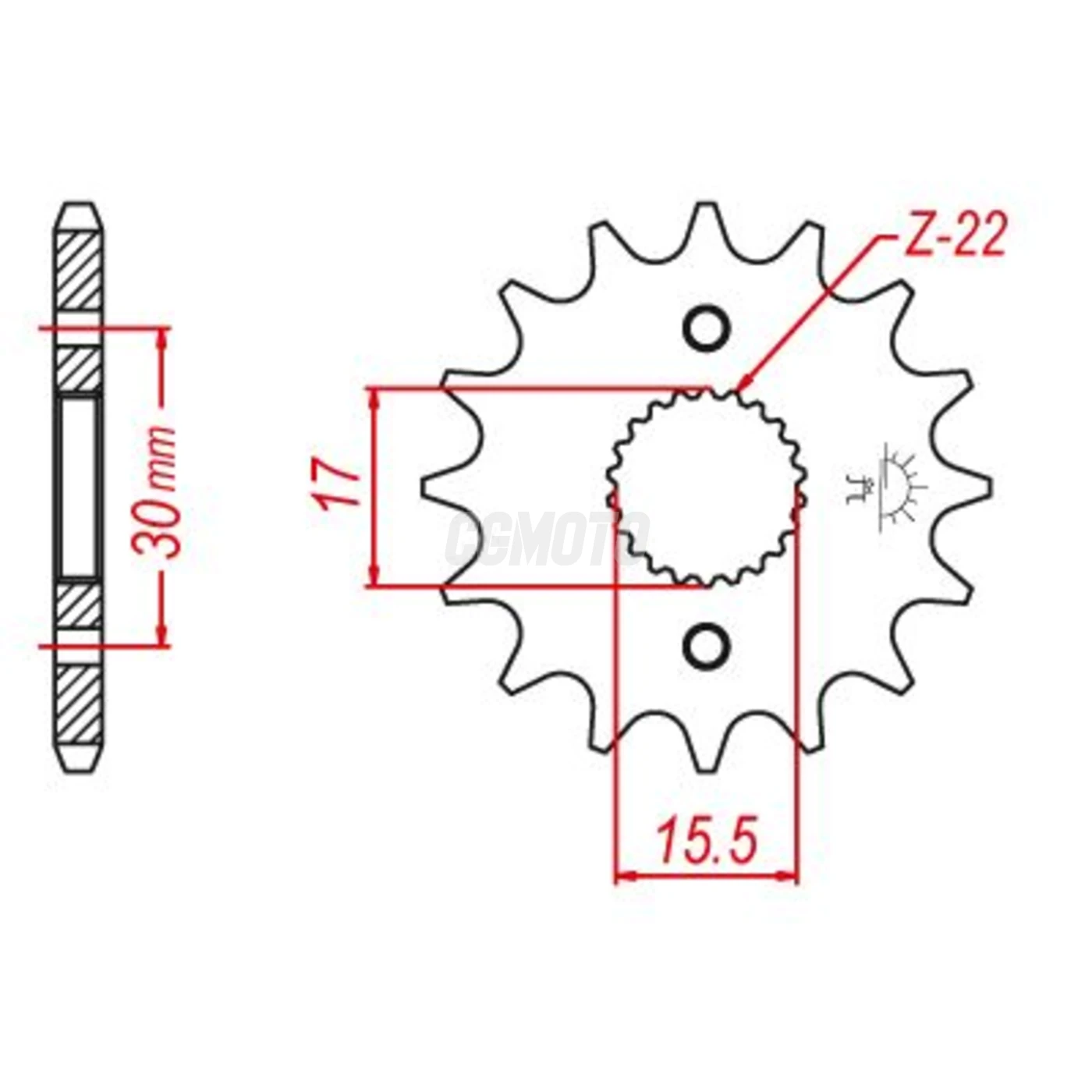 Pignon TT Esjot Lightweight