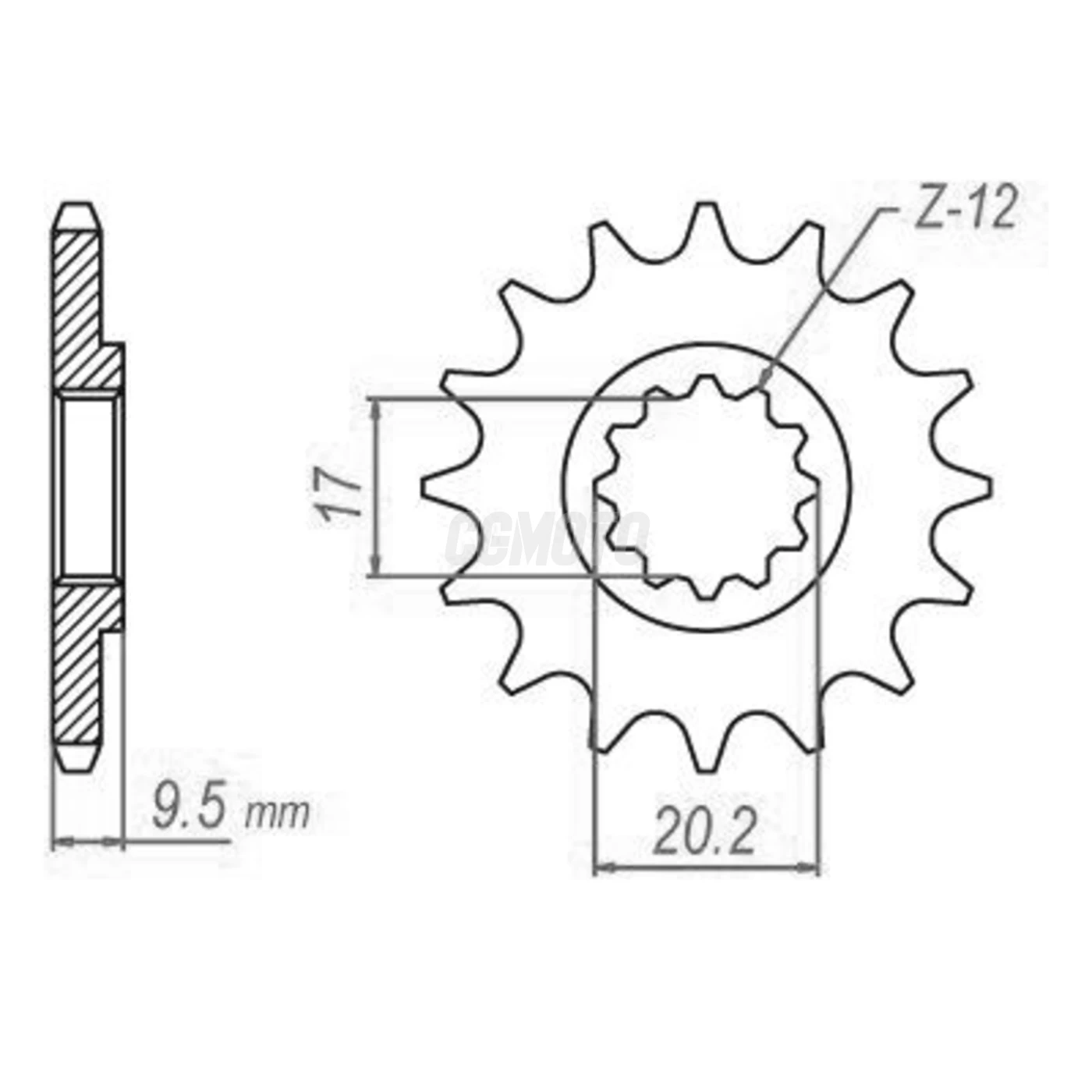 Pignon TT Esjot Lightweight