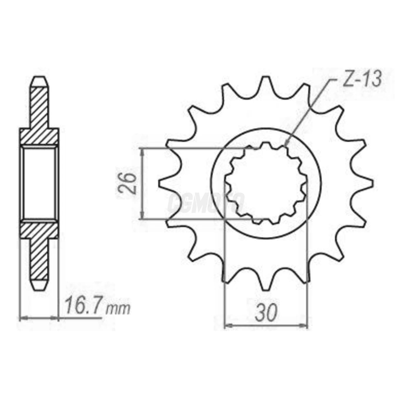 Pignon Esjot Lightweight