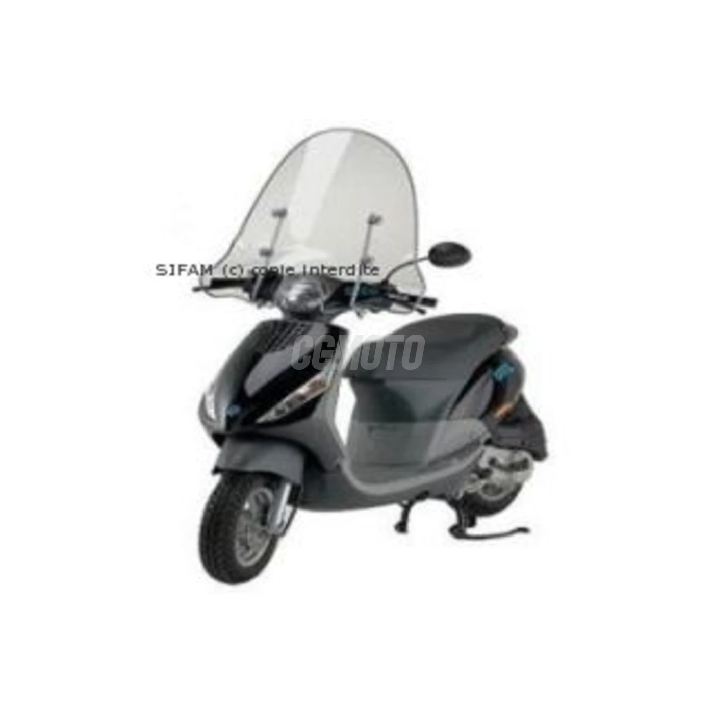 Parebrise Piaggio Zip 4t 06-