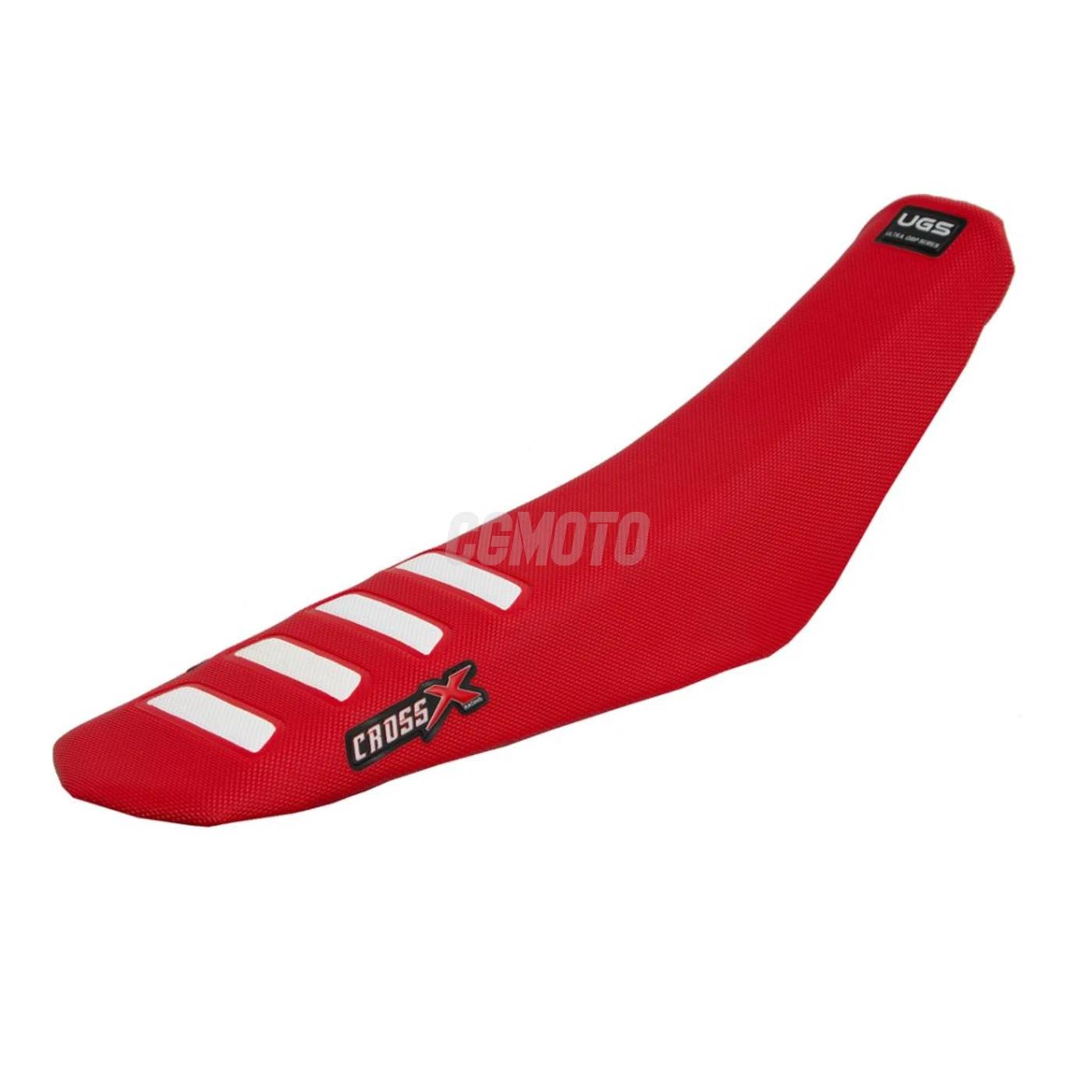 Housse de selle HONDA CRF 250 14-17 CRF 450 13-16 UGS COLOR WAVE RED-WHITE (UFM113-2RW)