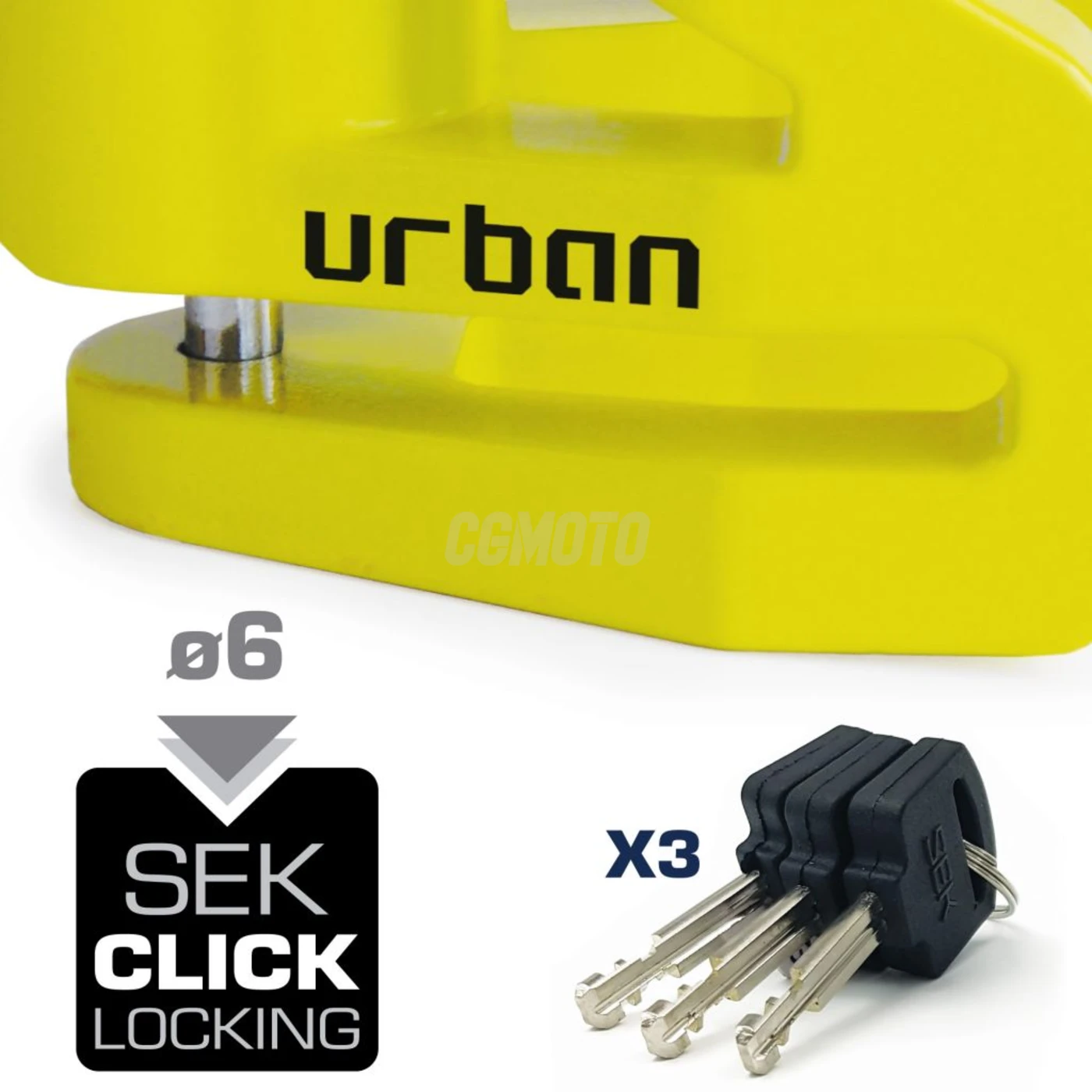 Bloque Disque Urban DISK UR2 Scooter diam.6