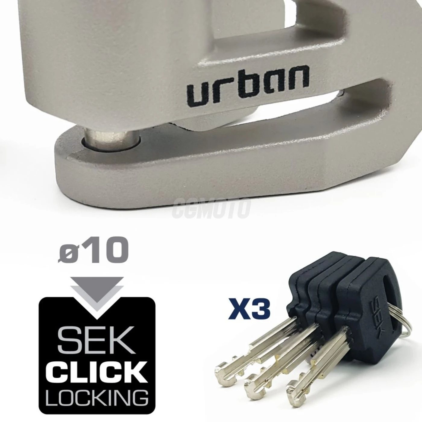 Bloque Disque Urban DISK UR2 Scooter diam.10