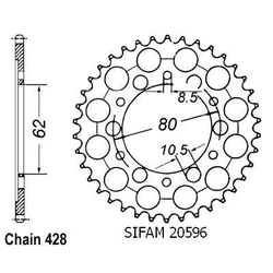 Couronne Dt 125 E 78-79