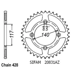 Couronne Yamaha