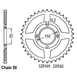 Couronne Cb 400 T 77-80