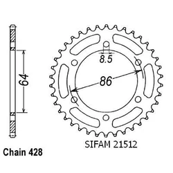 Couronne Ke/Ks 125 76-87