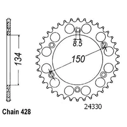 Couronne Kdx 125 90-99