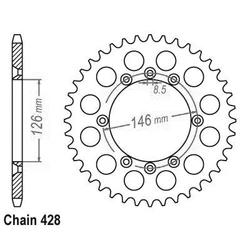 Couronne Ts 125 X 84-88