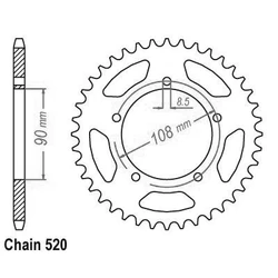 Couronne Mz 660 Skorpion 95-02