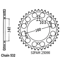 Couronne Zx-10 Tomcat 88-91