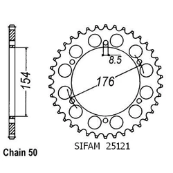 Couronne Vfr 750 Rc36 90-98