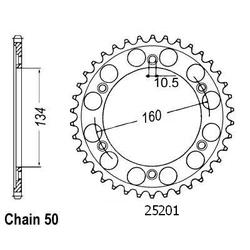 Couronne Vtr 1000 Sp-1 00-01