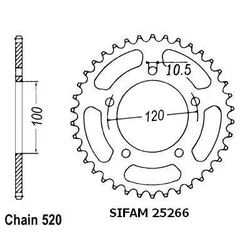 Couronne Aprilia 125 Rs 06-