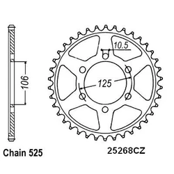 Couronne Triumph 675 Daytona