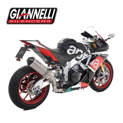 Silencieux Titane RSV4 2009/2010 Slip-on Embout Carbone E13