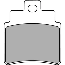 Plaquette de frein Organique Eco-Friction Route