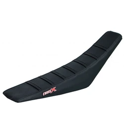 Housse de selle SHERCO SE-R SEF-R 17-20 TOP BLACK- SIDE BLACK-STRIPES BLACK (M1101-3BBB)