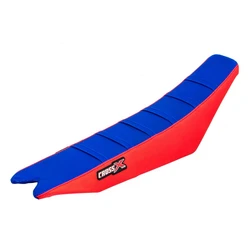 Housse de selle BETA RR-RS 2020 TOP BLUE- SIDE RED-STRIPES BLUE (M913-3BLRBL)