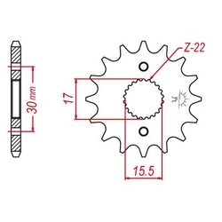 Pignon TT Esjot Lightweight