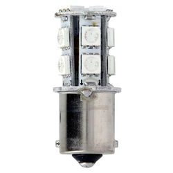 Ampoules de Projecteur 13 LED 3.3W Rouge 12V - BA15S SMD 5050