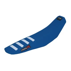 Housse de selle TM MX-EN 125 250 450 530 2008-2014 UGS COLOR WAVE BLUE-WHITE (UFM1011-2BLW)