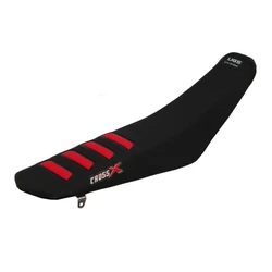 Housse de selle HONDA CRF 250 14-17 CRF 450 13-16 UGS COLOR WAVE BLACK-RED (UFM113-2BR)