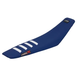 Housse de selle HUSQVARNA FC TC 16-18, FE TE 17-19 UGS COLOR WAVE BLUE-WHITE (UFM616-2BLW)